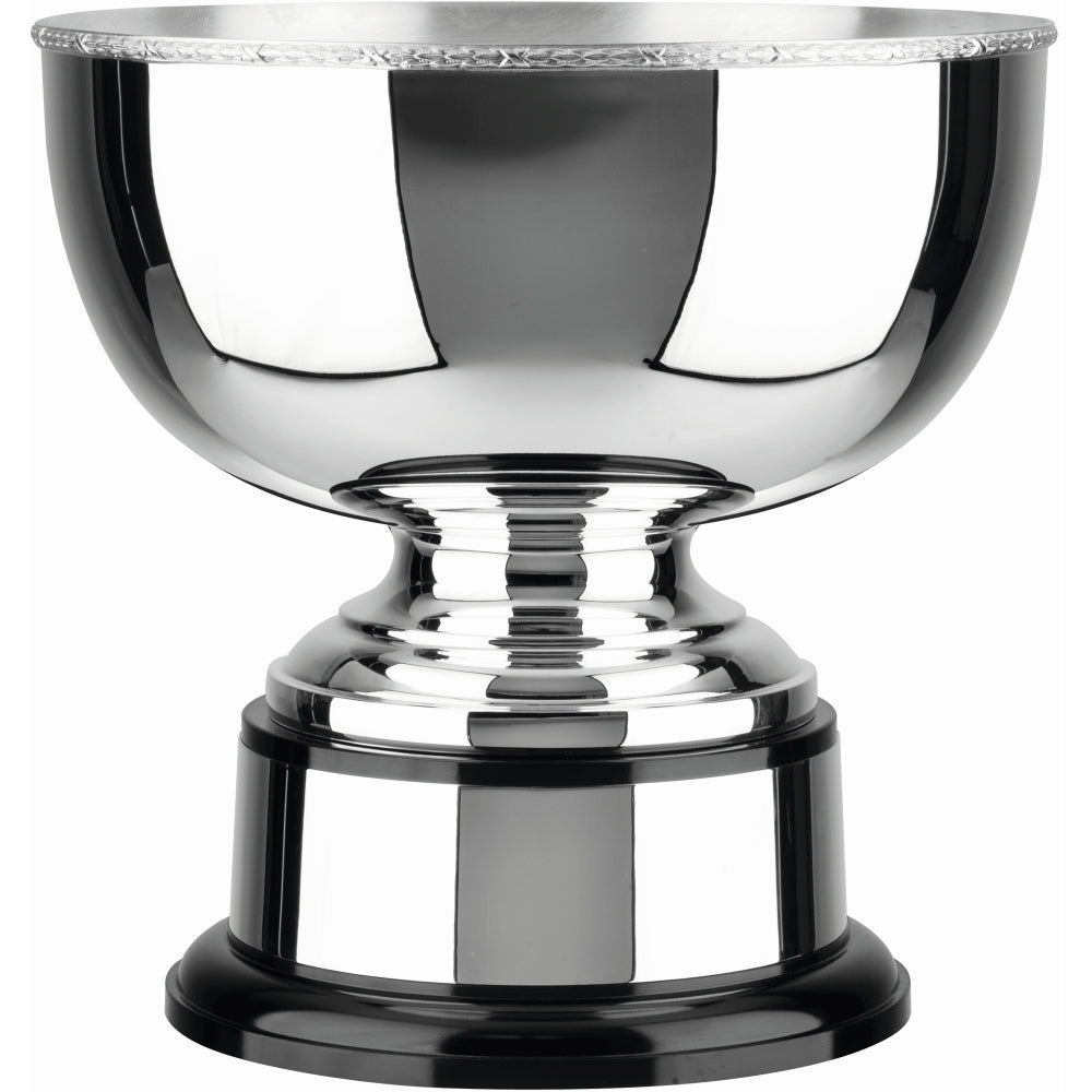 Silver Plated Victory Wreath Bowl - Bracknell Engraving & Trophy Services