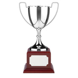 WBC5 Cup on Square Rosewood Base - Bracknell Engraving & Trophy Services