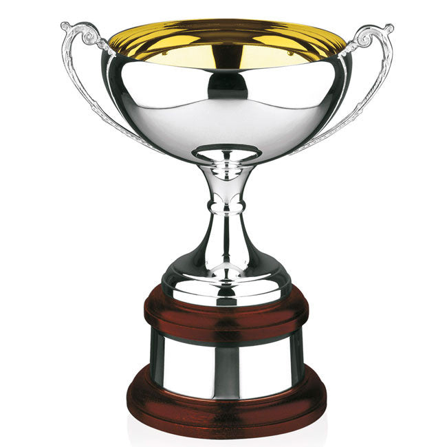 Prestige Silver Cup with Gold Plate Inside - Bracknell Engraving & Trophy Services