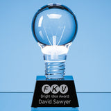 Optical Crystal Lightbulb Award - Bracknell Engraving & Trophy Services