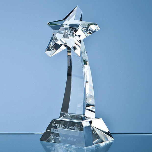 Optical Crystal Shooting Star Award