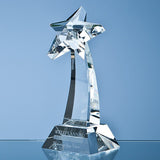 Optical Crystal Shooting Star Award - Bracknell Engraving & Trophy Services