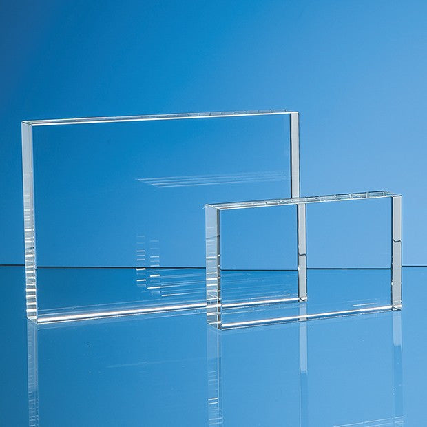 Optical Crystal Rectangle Award