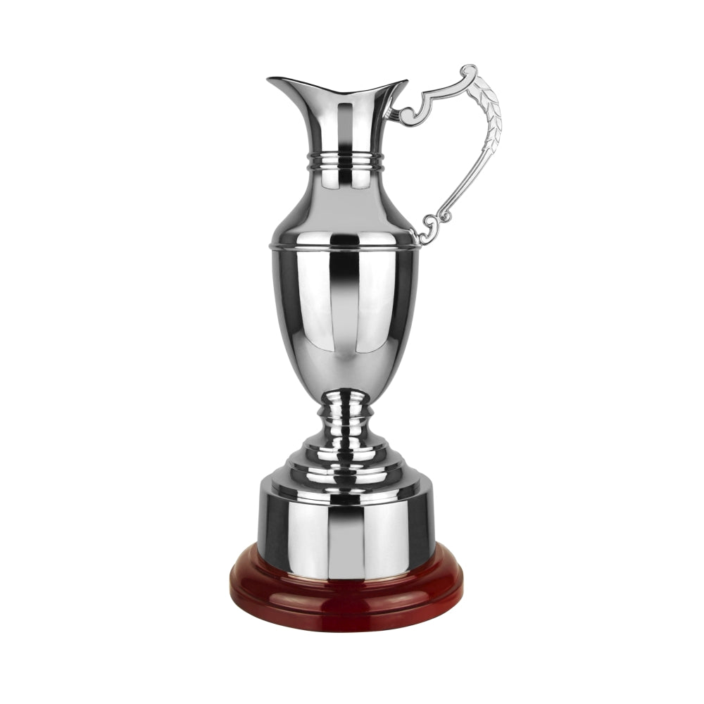 Nickel Plated Claret Jug - Bracknell Engraving & Trophy Services