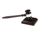 10.75" Wooden Gavel and Block - Bracknell Engraving & Trophy Services