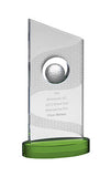AC162 Crystal Golf Trophy - Bracknell Engraving & Trophy Services
