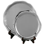 Wavy Edge Salver with feet - Bracknell Engraving & Trophy Services