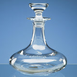 Handmade Round Ships Decanter - Bracknell Engraving & Trophy Services