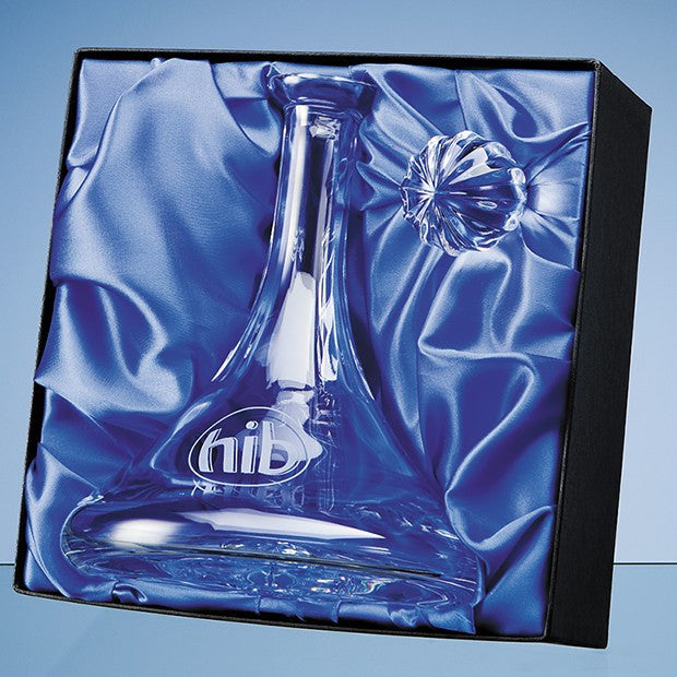 Satin Lined Ships Decanter Presentation Box
