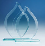 Jade Flame Award - Bracknell Engraving & Trophy Services