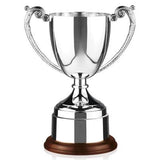 WC2 Wooden Base Cast Cup - Bracknell Engraving & Trophy Services